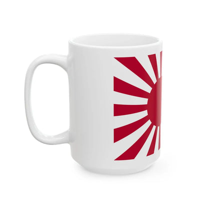 Naval Ensign of Japan (Japan) White Coffee Mug - Go Mug Yourself