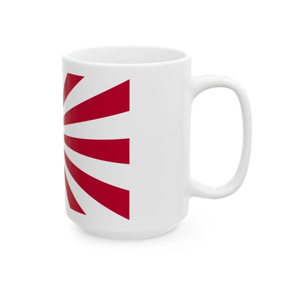 Naval Ensign of Japan (Japan) White Coffee Mug - Go Mug Yourself