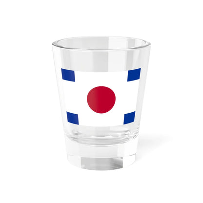 Naval Ensign of Japan Nautical 1870-1871 (Japan) Shot Glass 1.5oz 1.5oz - Go Mug Yourself