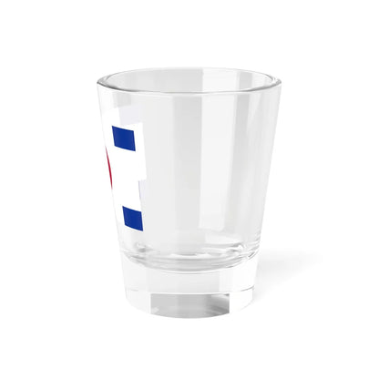 Naval Ensign of Japan Nautical 1870-1871 (Japan) Shot Glass 1.5oz - Go Mug Yourself