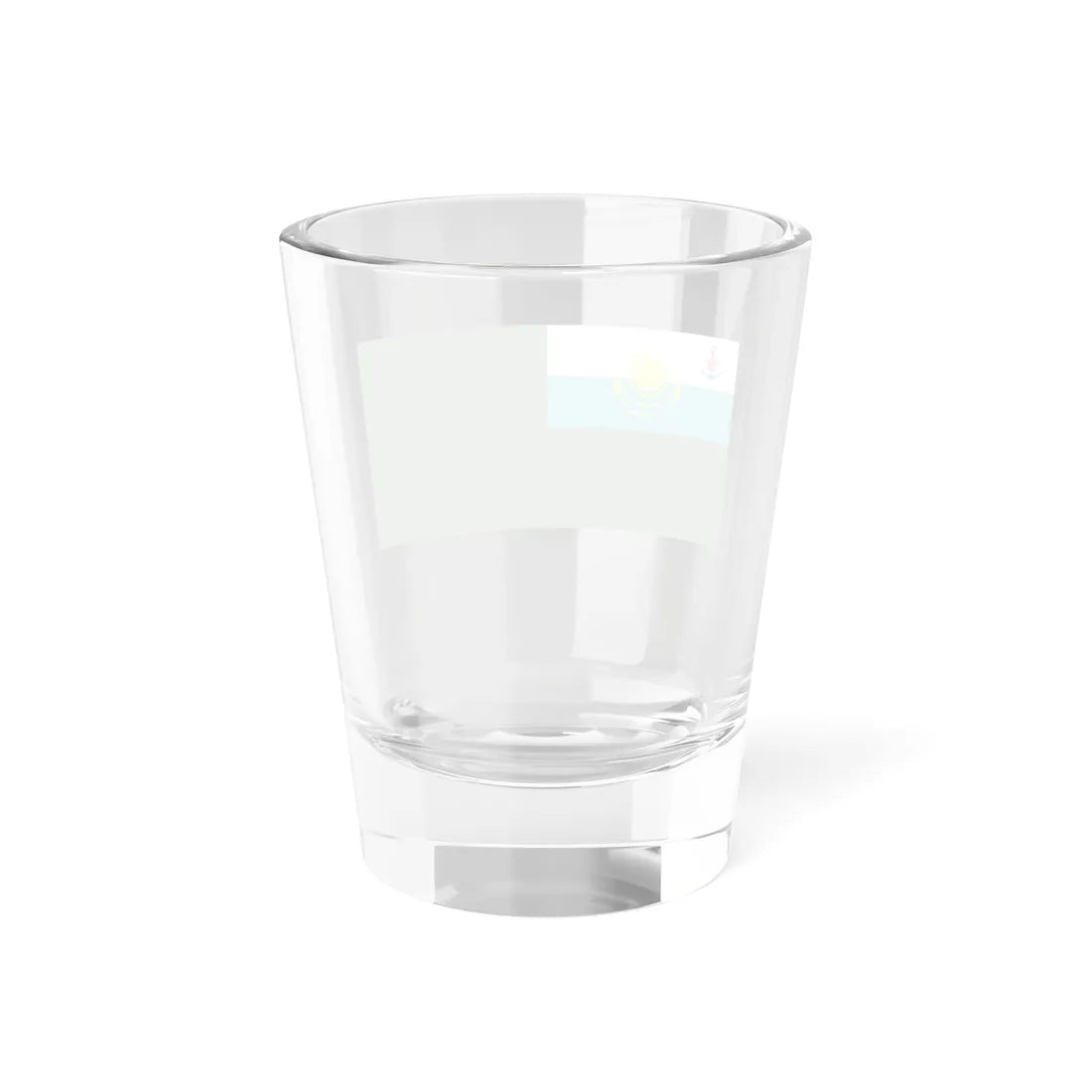 Naval Ensign of Kazakhstan Border Service (Kazakhstan) Shot Glass 1.5oz - Go Mug Yourself