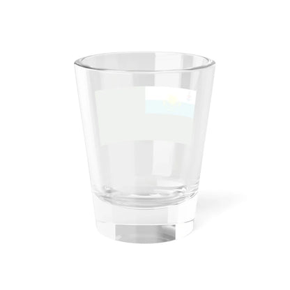 Naval Ensign of Kazakhstan Border Service (Kazakhstan) Shot Glass 1.5oz - Go Mug Yourself