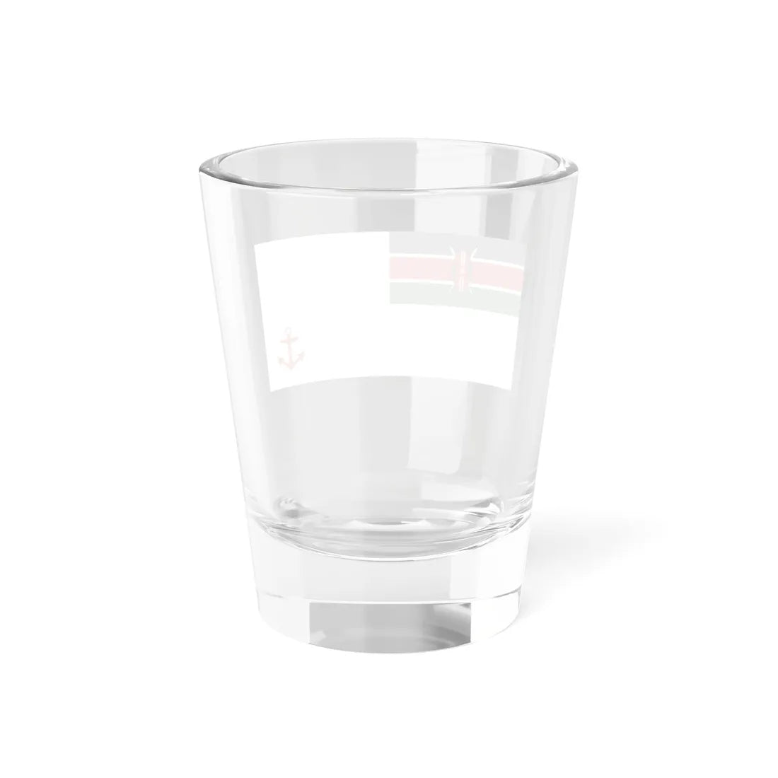 Naval Ensign of Kenya (Kenya) Shot Glass 1.5oz - Go Mug Yourself