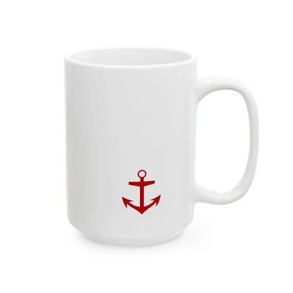 Naval Ensign of Kenya (Kenya) White Coffee Mug - Go Mug Yourself