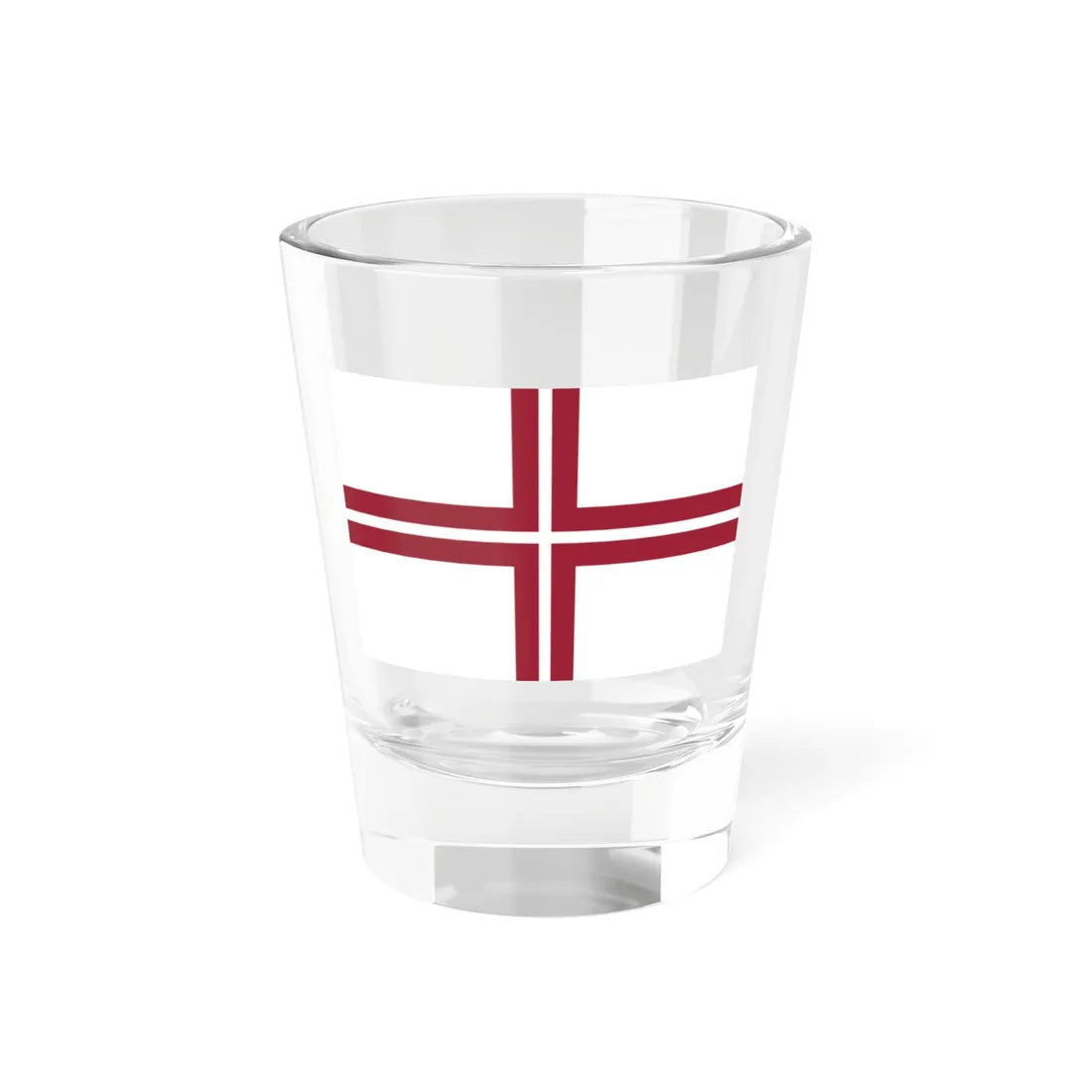 Naval Ensign of Latvia (Latvia) Shot Glass 1.5oz 1.5oz - Go Mug Yourself