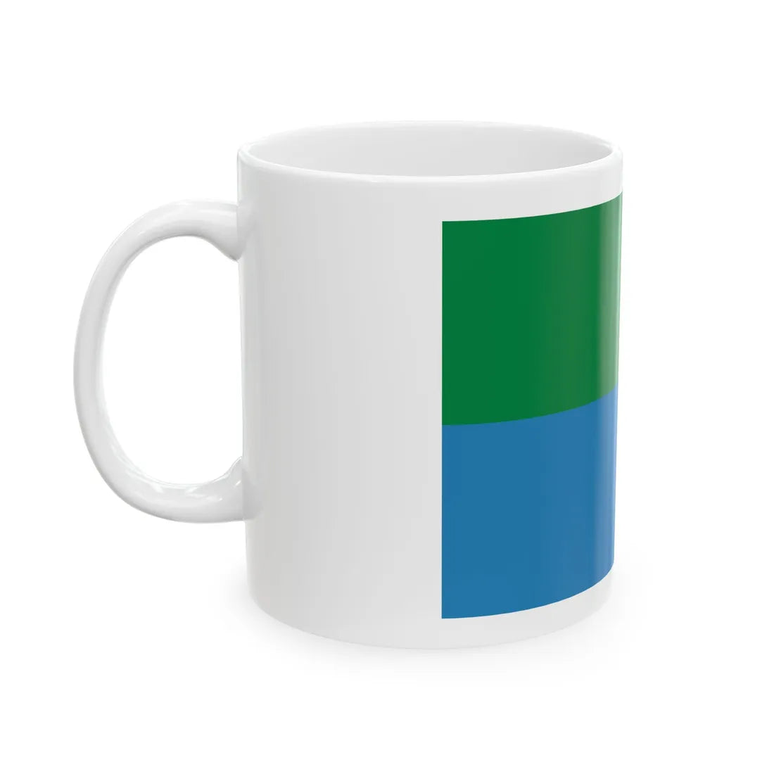 Naval Ensign of Libya 1977-2011 (Libya) White Coffee Mug - Go Mug Yourself