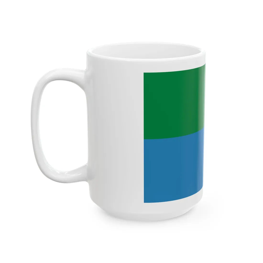 Naval Ensign of Libya 1977-2011 (Libya) White Coffee Mug - Go Mug Yourself