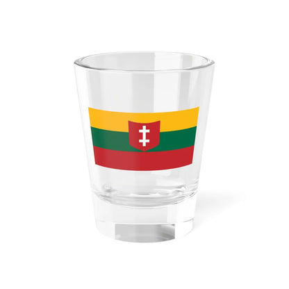 Naval Ensign of Lithuania 1927-1940 (Lithuania) Shot Glass 1.5oz 1.5oz - Go Mug Yourself