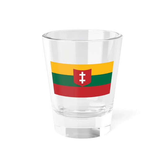 Naval Ensign of Lithuania 1927-1940 (Lithuania) Shot Glass 1.5oz 1.5oz - Go Mug Yourself
