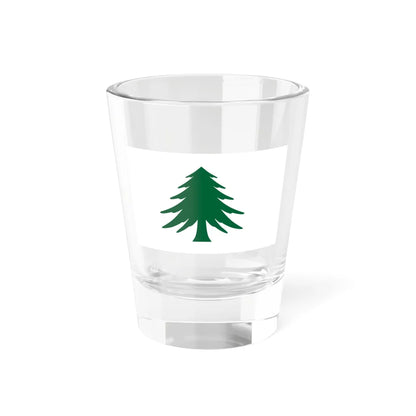 Naval Ensign of Massachusetts (United States) Shot Glass 1.5oz 1.5oz - Go Mug Yourself