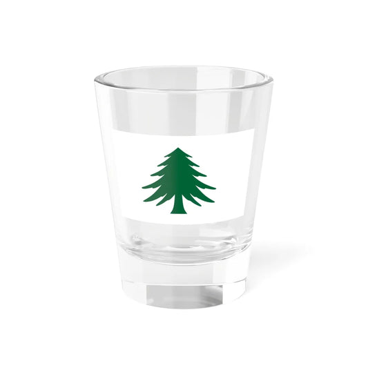 Naval Ensign of Massachusetts (United States) Shot Glass 1.5oz 1.5oz - Go Mug Yourself
