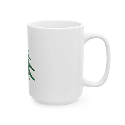 Naval Ensign of Massachusetts (United States) White Coffee Mug - Go Mug Yourself
