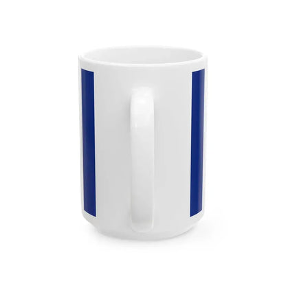 Naval Ensign of Mauritius (Mauritius) White Coffee Mug - Go Mug Yourself