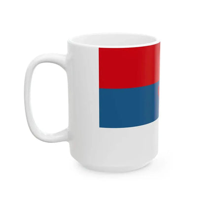Naval Ensign of Montenegro 1881-1918 (Montenegro) White Coffee Mug - Go Mug Yourself