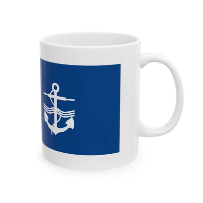 Naval Ensign of Montenegro (Montenegro) White Coffee Mug - Go Mug Yourself