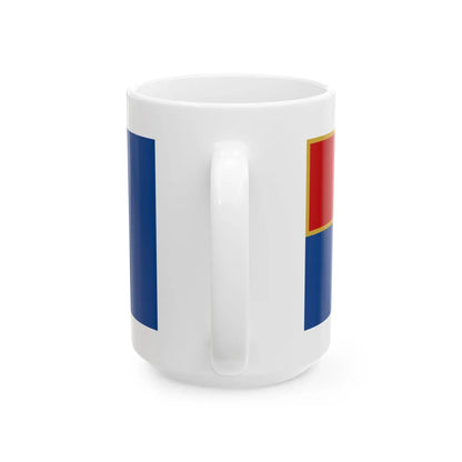 Naval Ensign of Montenegro (Montenegro) White Coffee Mug - Go Mug Yourself