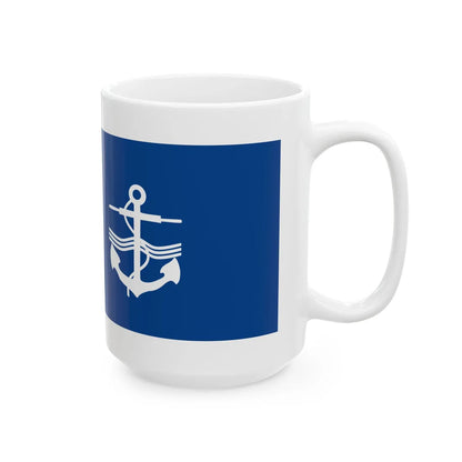 Naval Ensign of Montenegro (Montenegro) White Coffee Mug - Go Mug Yourself