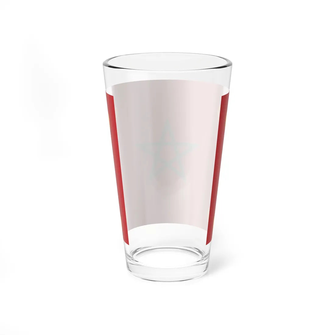 Naval Ensign of Morocco (Morocco) Pint Glass 16oz - Go Mug Yourself