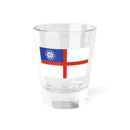 Naval Ensign of Myanmar 1974-2010 (Myanmar) Shot Glass 1.5oz 1.5oz - Go Mug Yourself