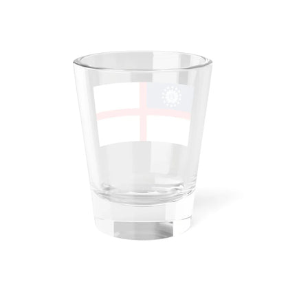 Naval Ensign of Myanmar 1974-2010 (Myanmar) Shot Glass 1.5oz - Go Mug Yourself