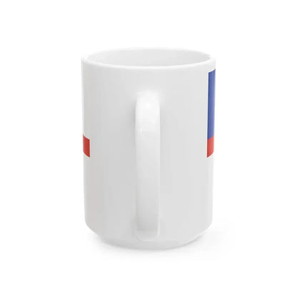 Naval Ensign of Myanmar 1974-2010 (Myanmar) White Coffee Mug - Go Mug Yourself