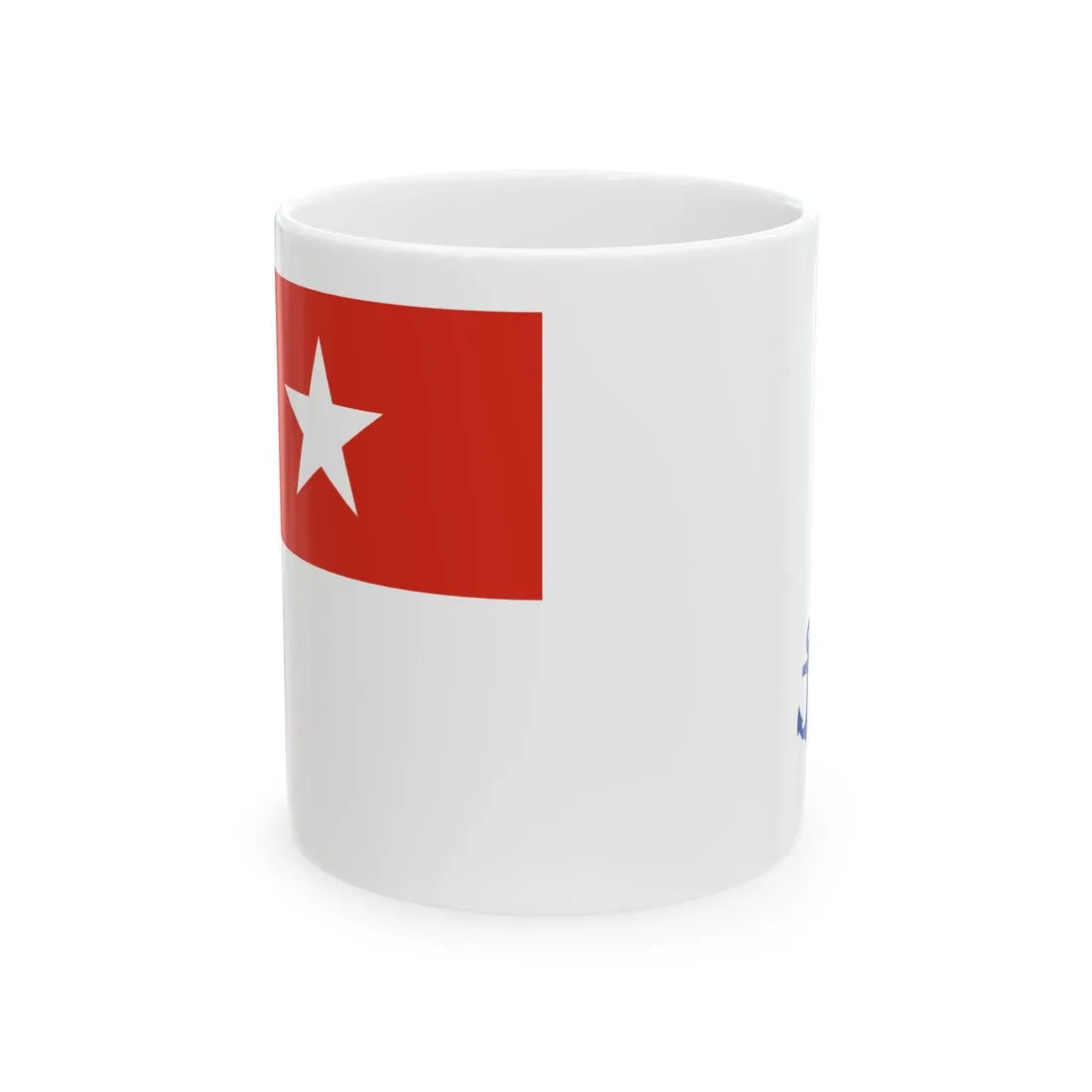 Naval Ensign of Myanmar (Myanmar) White Coffee Mug 11oz - Go Mug Yourself