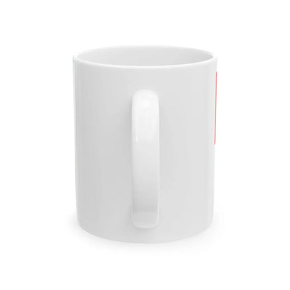 Naval Ensign of Myanmar (Myanmar) White Coffee Mug - Go Mug Yourself