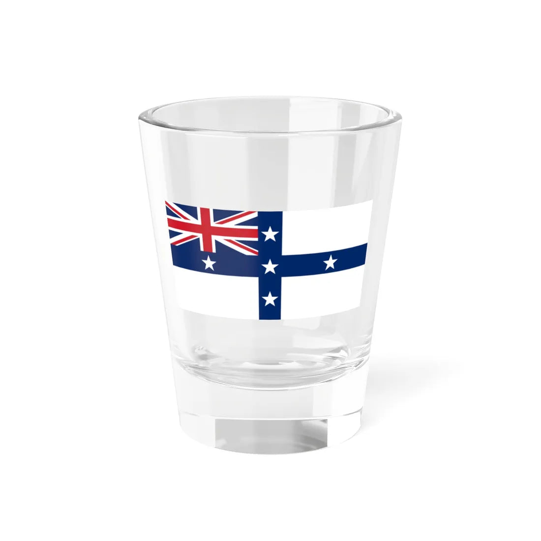Naval Ensign of New South Wales 1831-1883 (Australia) Shot Glass 1.5oz 1.5oz - Go Mug Yourself