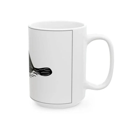 Naval ensign of New York 1775 (United States) White Coffee Mug - Go Mug Yourself