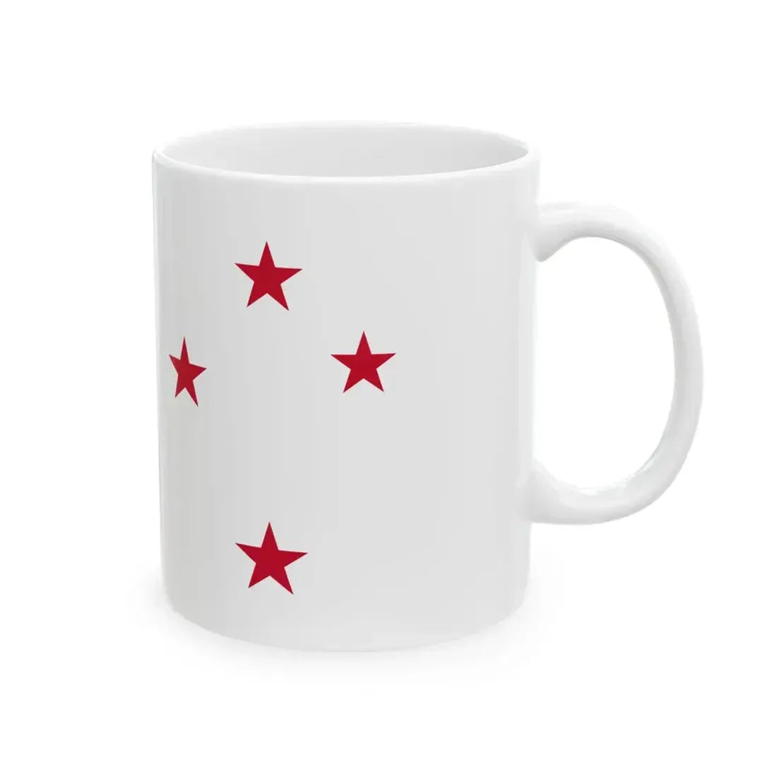 Naval Ensign of New Zealand (New Zealand) White Coffee Mug - Go Mug Yourself