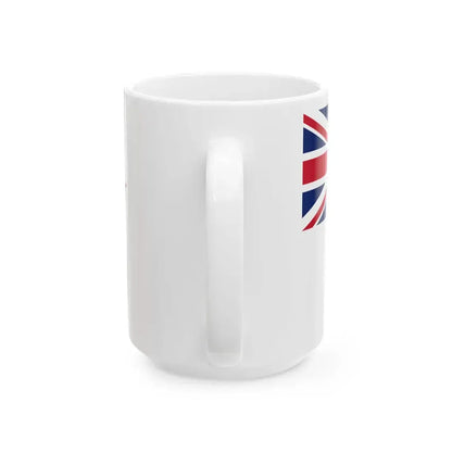Naval Ensign of New Zealand (New Zealand) White Coffee Mug - Go Mug Yourself