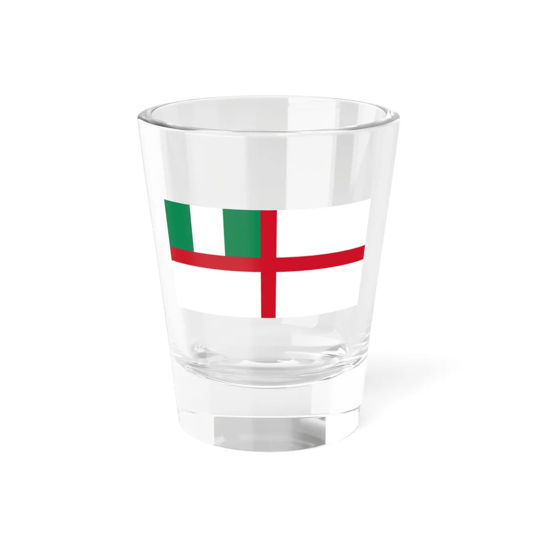 Naval Ensign of Nigeria 1960-1998 (Niger) Shot Glass 1.5oz 1.5oz - Go Mug Yourself