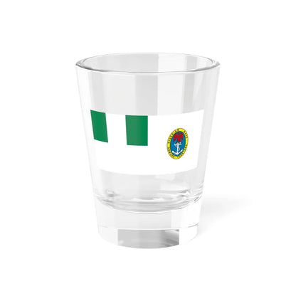Naval Ensign of Nigeria (Niger) Shot Glass 1.5oz 1.5oz - Go Mug Yourself