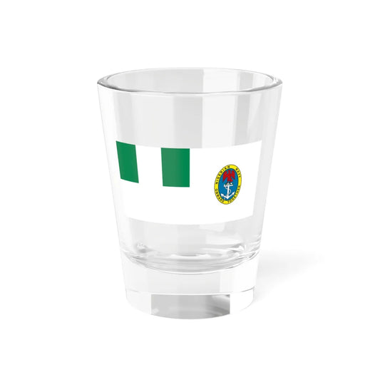 Naval Ensign of Nigeria (Niger) Shot Glass 1.5oz 1.5oz - Go Mug Yourself