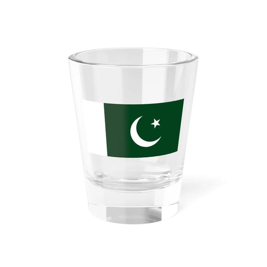 Naval Ensign of Pakistan (Pakistan) Shot Glass 1.5oz 1.5oz - Go Mug Yourself
