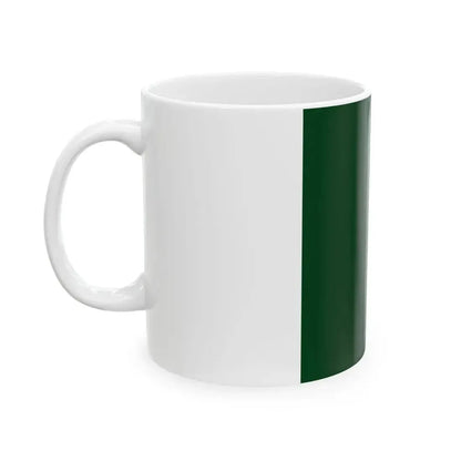 Naval Ensign of Pakistan (Pakistan) White Coffee Mug - Go Mug Yourself