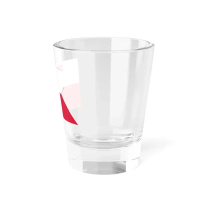 Naval Ensign of Poland 1919-1928 (Poland) Shot Glass 1.5oz - Go Mug Yourself