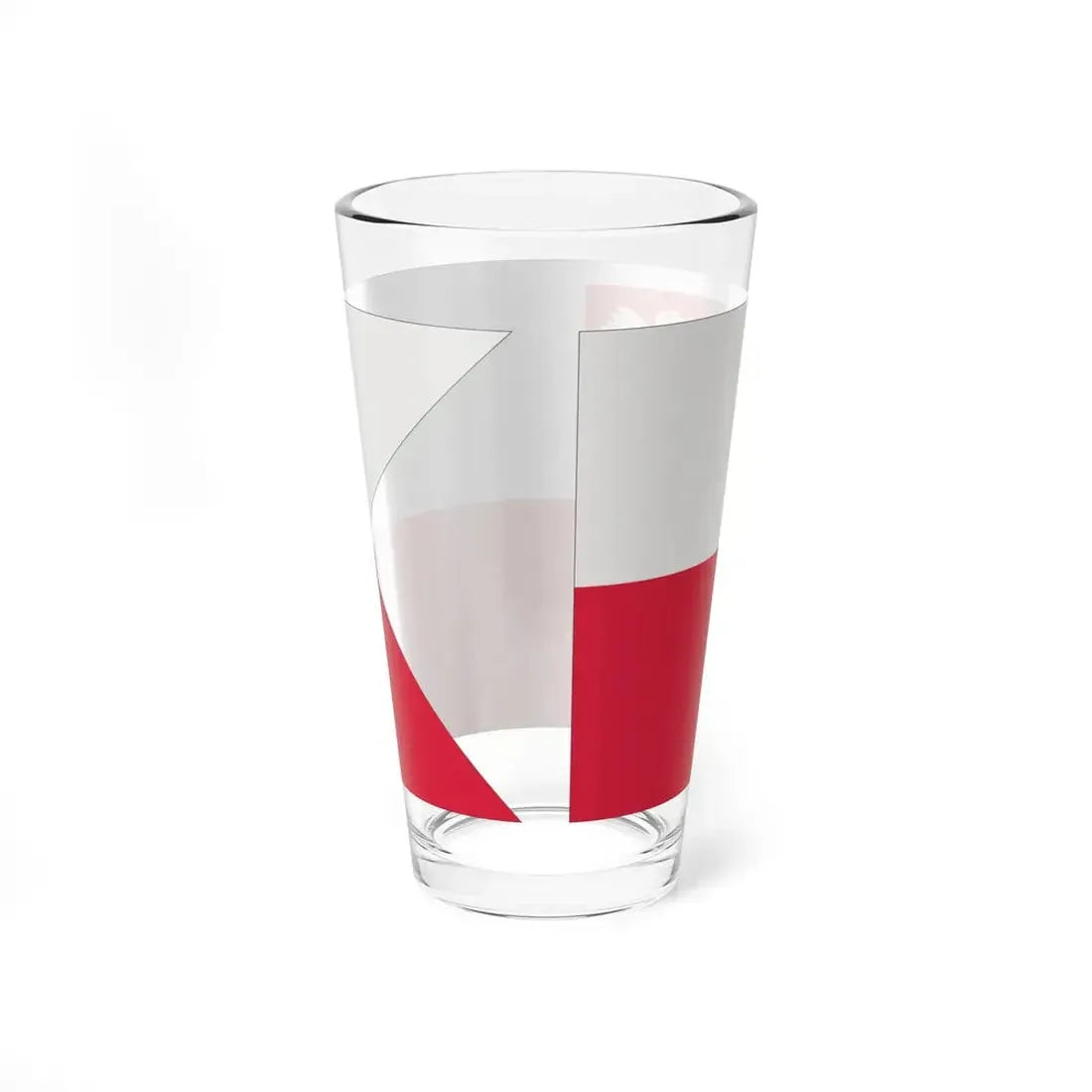 Naval Ensign of Poland 1980-1993 normative (Poland) Pint Glass 16oz - Go Mug Yourself