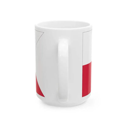 Naval Ensign of Poland2 (Poland) White Coffee Mug - Go Mug Yourself