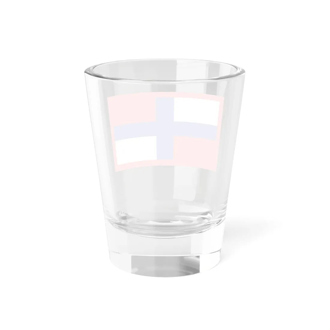 Naval ensign of Russia 1668-1697 (Russia) Shot Glass 1.5oz - Go Mug Yourself