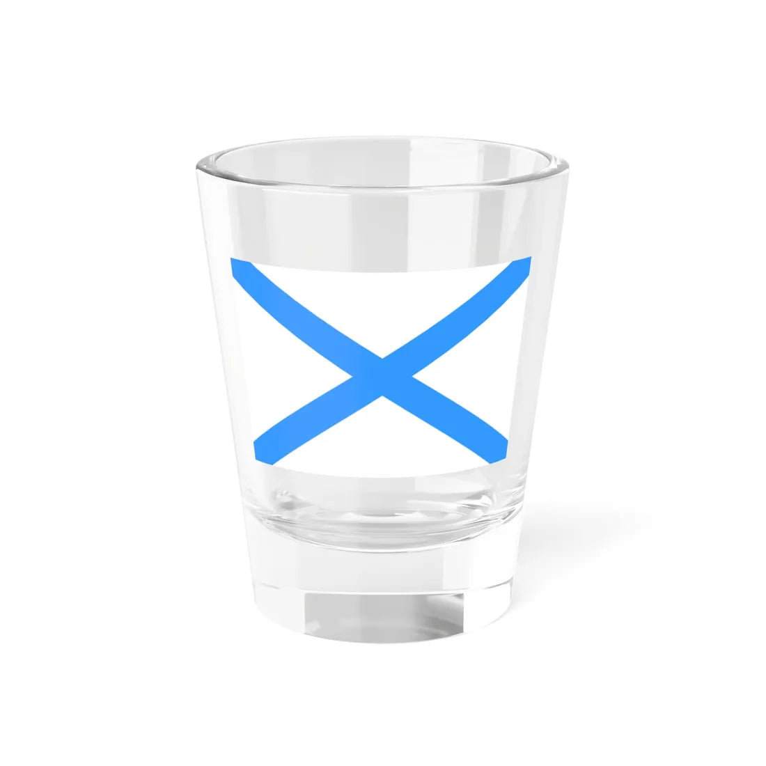 Naval ensign of Russia 1992 (Russia) Shot Glass 1.5oz 1.5oz - Go Mug Yourself