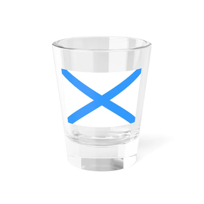 Naval ensign of Russia 1992 (Russia) Shot Glass 1.5oz 1.5oz - Go Mug Yourself