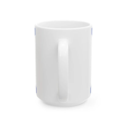 Naval Ensign of Russia as a path (Russia) White Coffee Mug - Go Mug Yourself