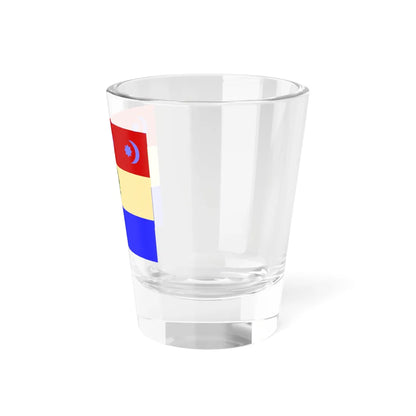 Naval Ensign of Serbia 1836 (Serbia) Shot Glass 1.5oz - Go Mug Yourself