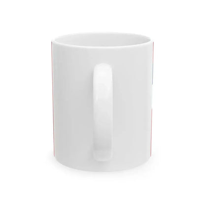 Naval Ensign of Serbia (Serbia) White Coffee Mug - Go Mug Yourself