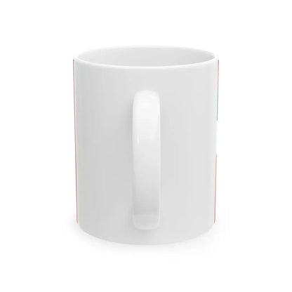 Naval Ensign of Serbia (Serbia) White Coffee Mug - Go Mug Yourself