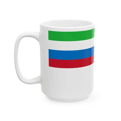 Naval Ensign of Sierra Leone - Variant (Sierra Leone) White Coffee Mug - Go Mug Yourself