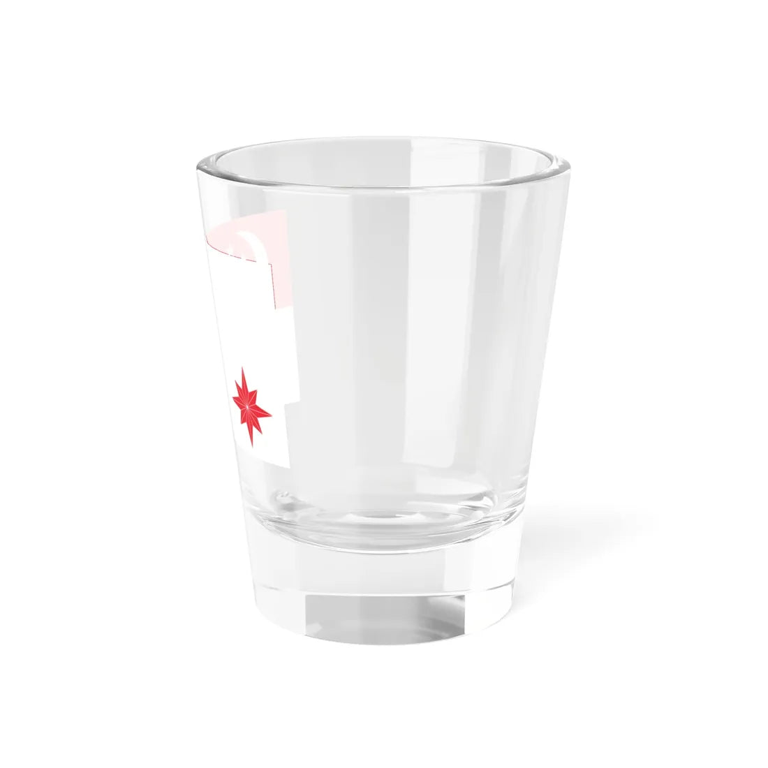 Naval Ensign of Singapore (Singapore) Shot Glass 1.5oz - Go Mug Yourself