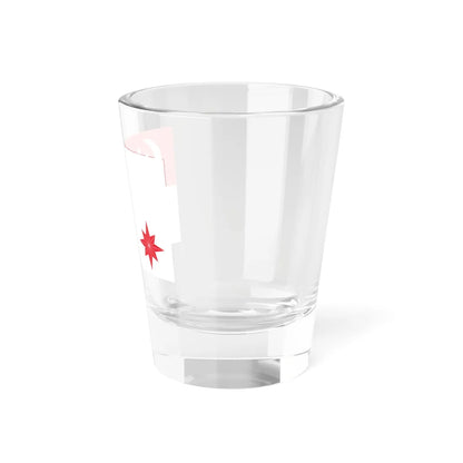 Naval Ensign of Singapore (Singapore) Shot Glass 1.5oz - Go Mug Yourself