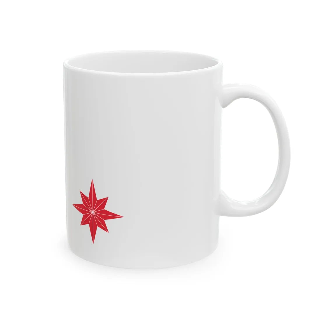 Naval Ensign of Singapore (Singapore) White Coffee Mug - Go Mug Yourself